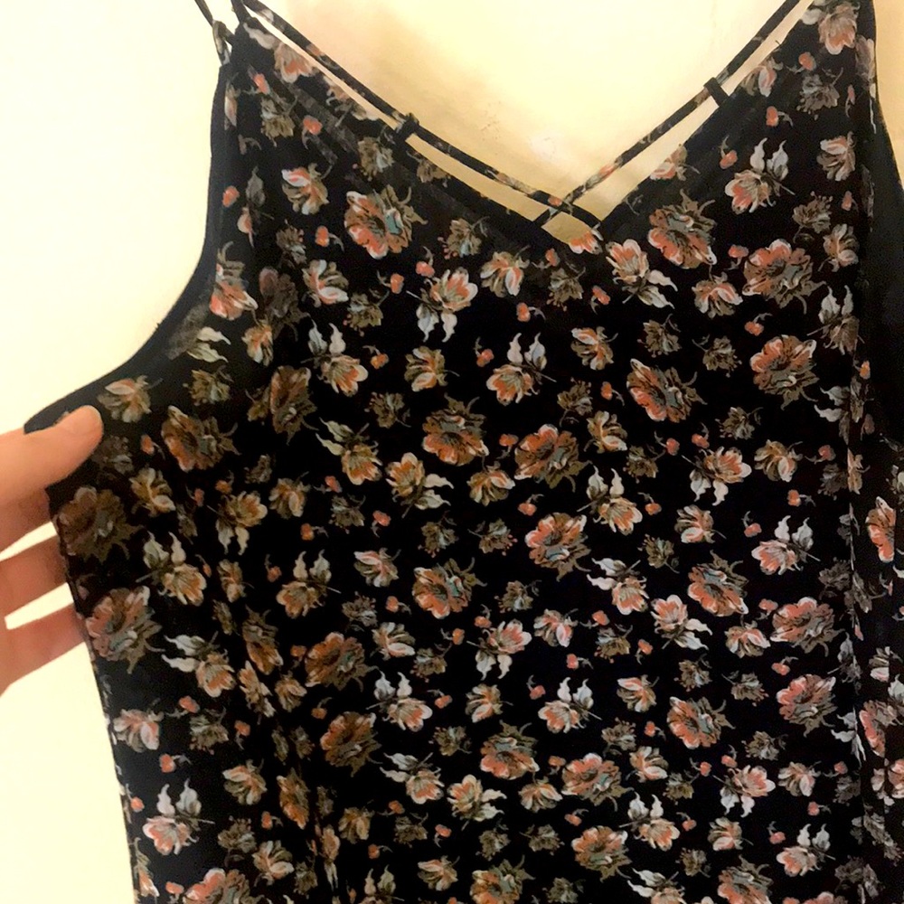 Casual floral cami